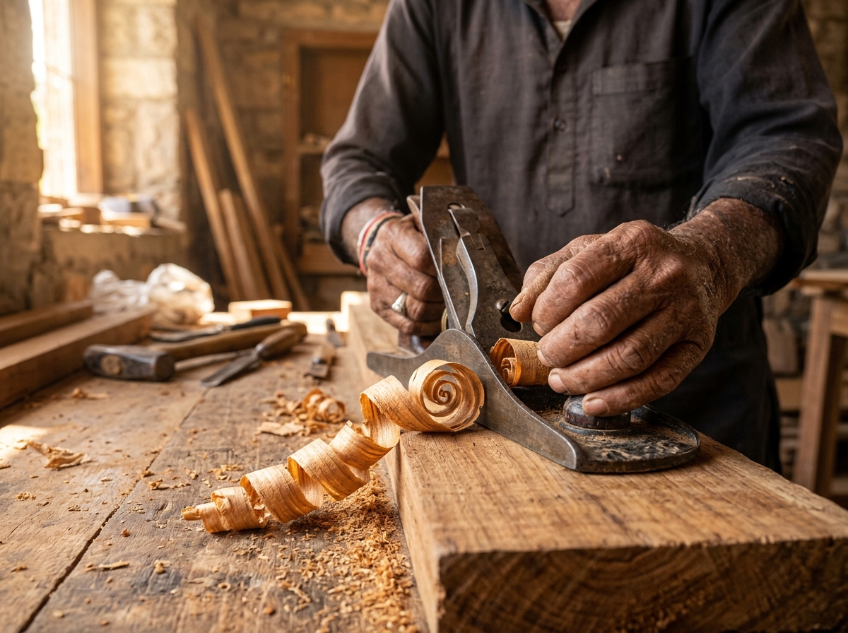 Master Indian Craftsman in Rajasthan